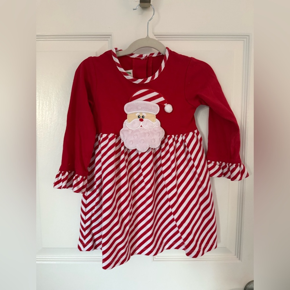 Zuccini brand Santa dress 2t